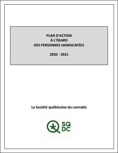 Plan d’action à l’égard des personnes handicapées